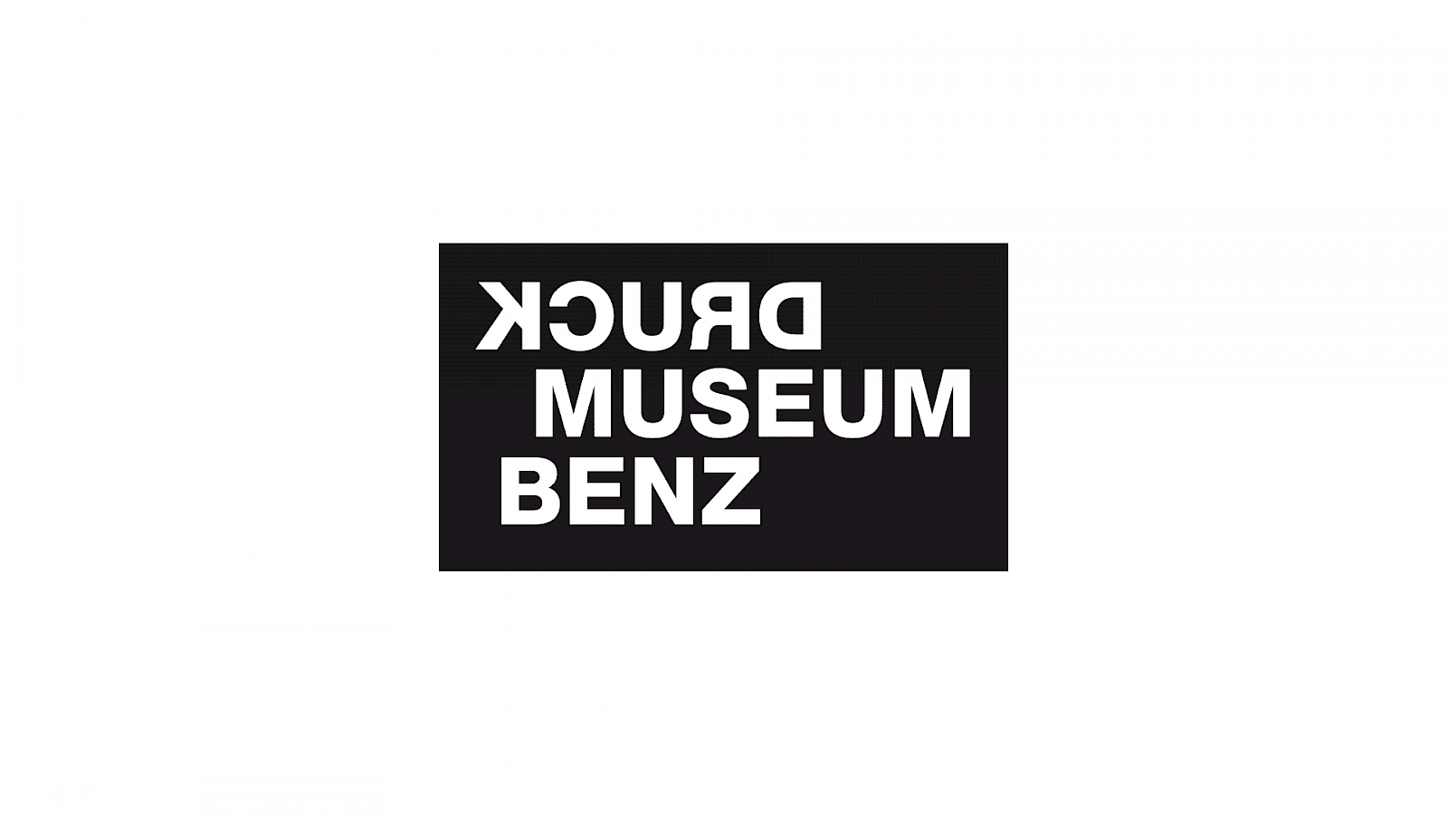 Logogestaltung Druckmuseum Benz